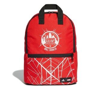adidas Red Spider-Web Graphic Backpack